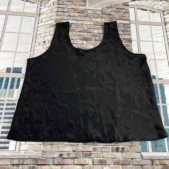 NWT Women’s Meant To Be Seen Black Polyester Sleeveless Tank Top (XL) FV18 - Picture 1 of 10